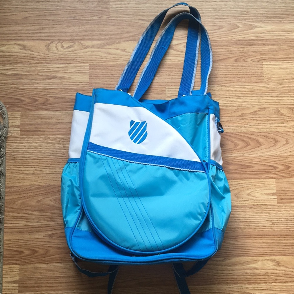 Blue KSwiss tennis bag